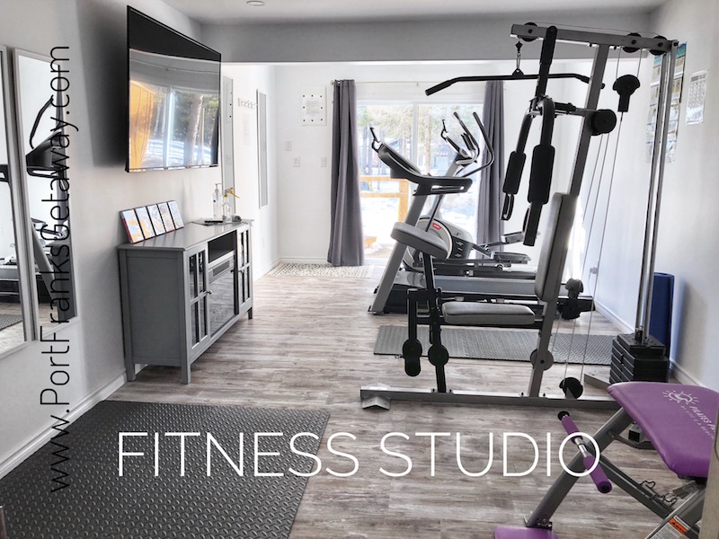 Fitness Studio - Elliptical, Treadmill, Weights, Yoga, Pilates / Pilates Chair and more